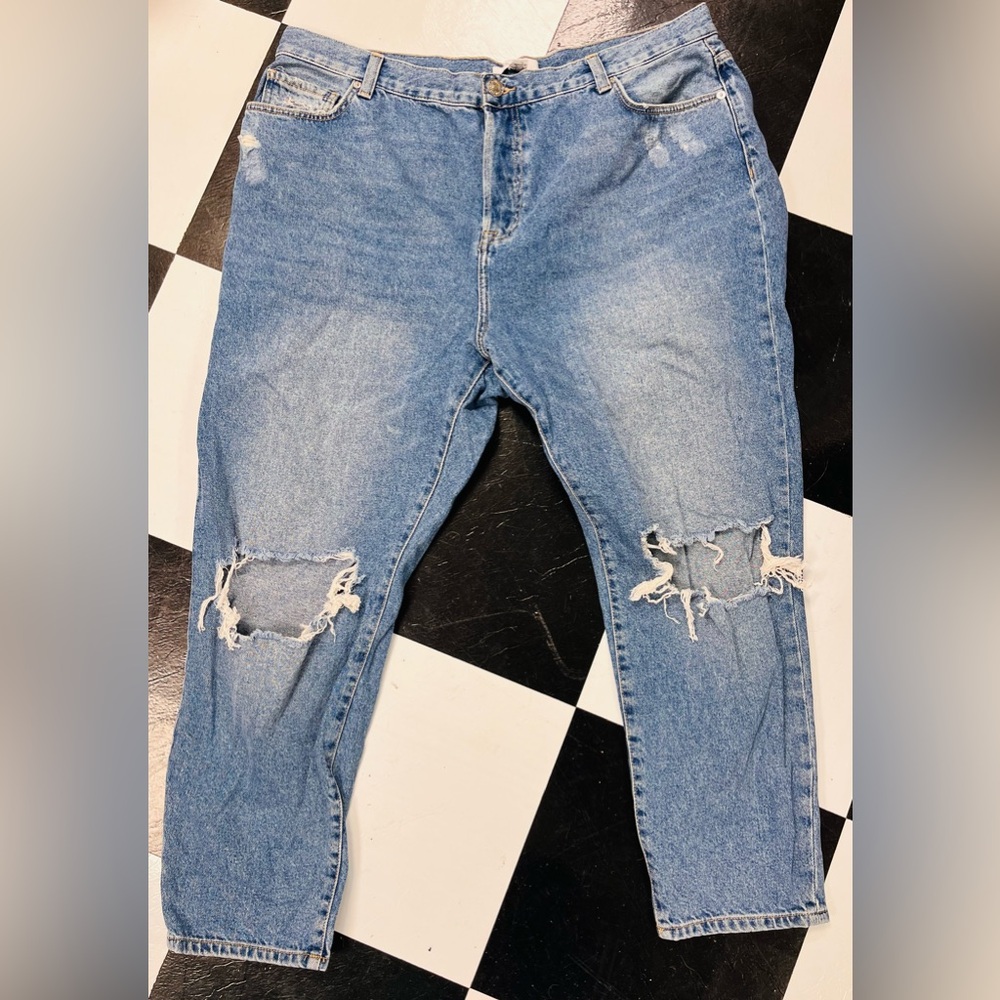 Forever 21 Blue Denim Jeans